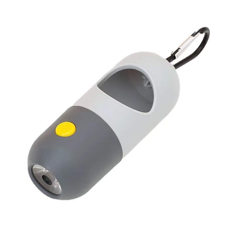 LED Light Pet Waste Bag Dispenser For Easy Cleanup