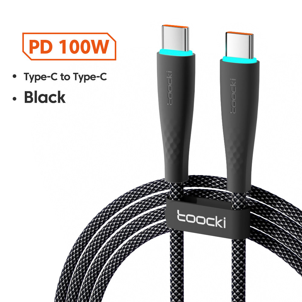 High Power 100W USB C To USB C Fast Charging Cable