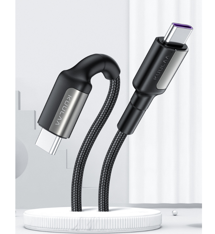 Durable Type C Charging Cable For Dual Port Devices