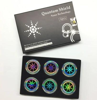 Anti Radiation Electromagnetic Shield Stickers For Mobile Devices