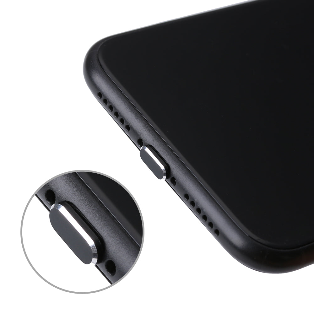 Aluminum Alloy Charging Port Dust Plug For Smartphones