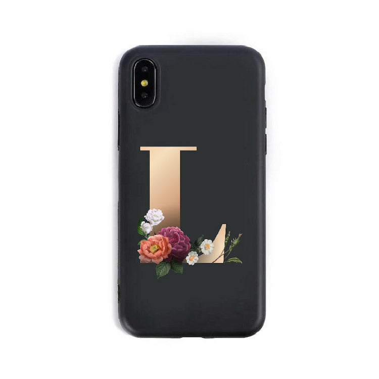 Colorful Alphabet Silicone Case With Fun Artistic Designs