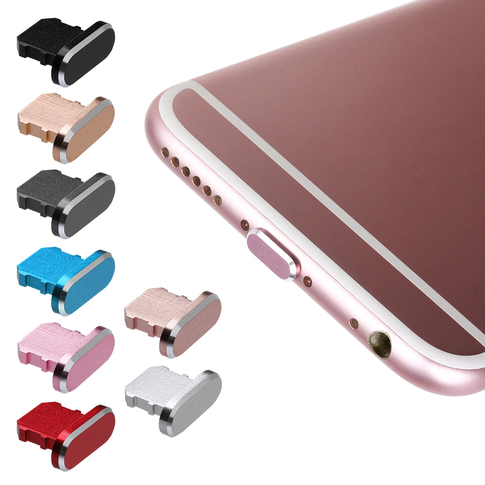 Aluminum Alloy Charging Port Dust Plug For Smartphones