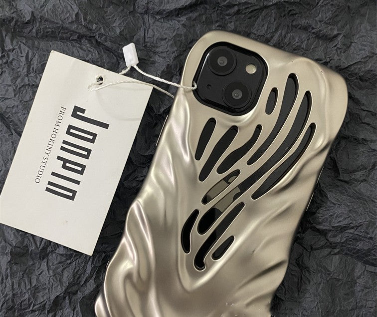 Hollow Heat?Dissipation Soft Rubber Protective Case For iPhone
