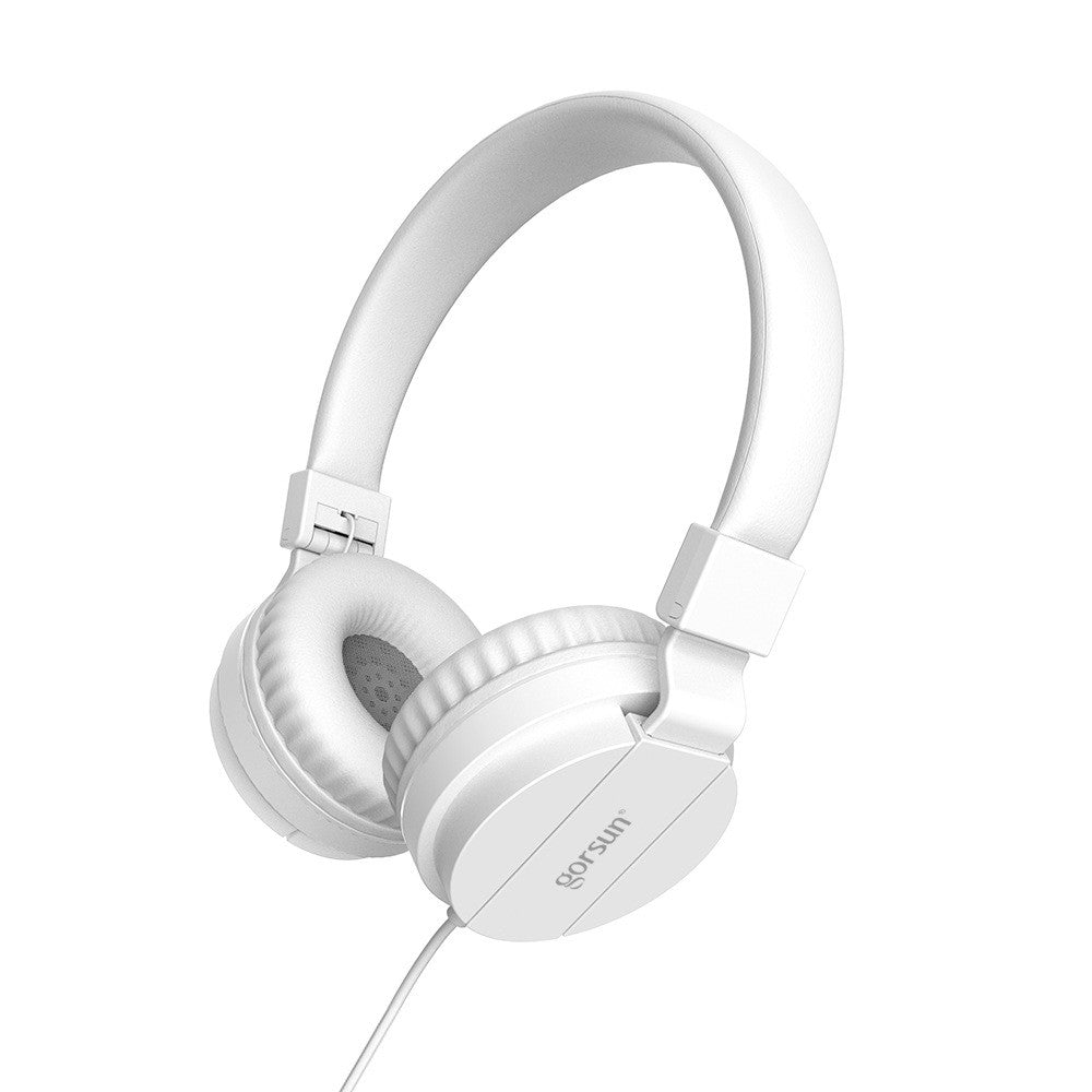 Comfortable Head Mounted Wired Music Headphones For Kids And Adults