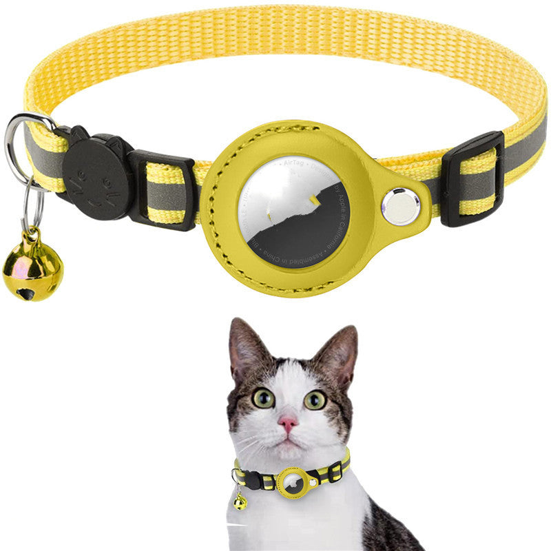 Reflective Waterproof Pet Collar With AirTag Holder Case - THEONE APPAREL