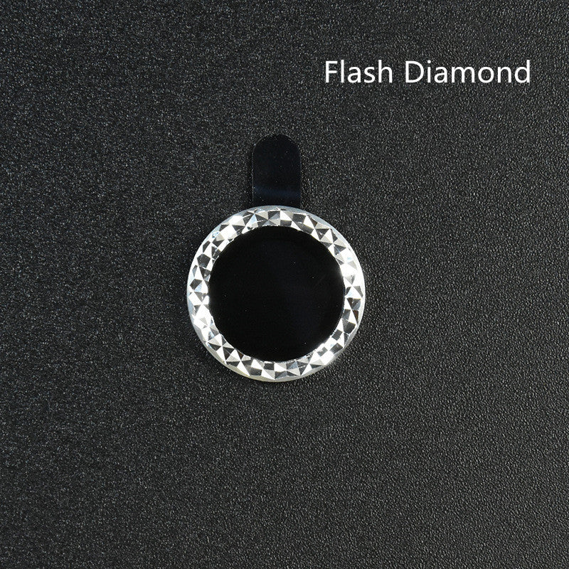Diamond?Coated Camera Lens Protector For iPhone With Aluminum Alloy Frame