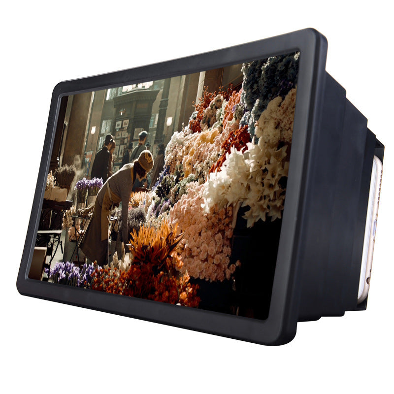 F2 Mobile Phone Screen Magnifier With Foldable ABS Frame And Lens