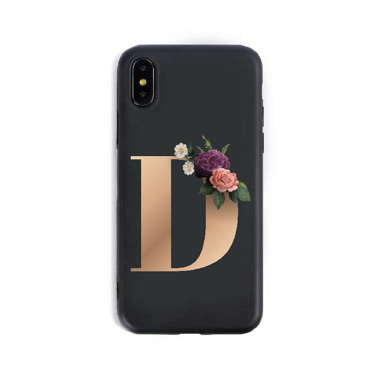 Colorful Alphabet Silicone Case With Fun Artistic Designs