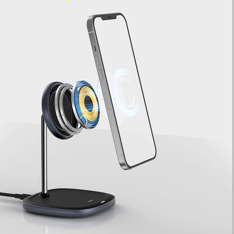 15W Magnetic Desktop Wireless Charger Stand For iPhone 12 Series