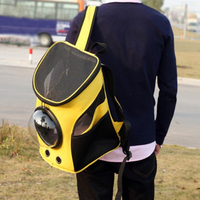 Astronaut Capsule Pet Backpack For Cats And Small Dogs
