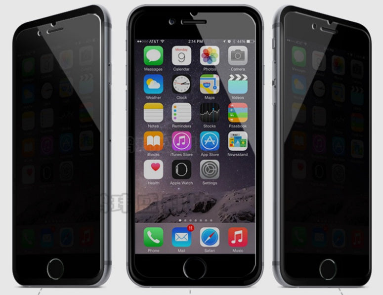 Anti Spy Toughened Glass Screen Protector For iPhone Models