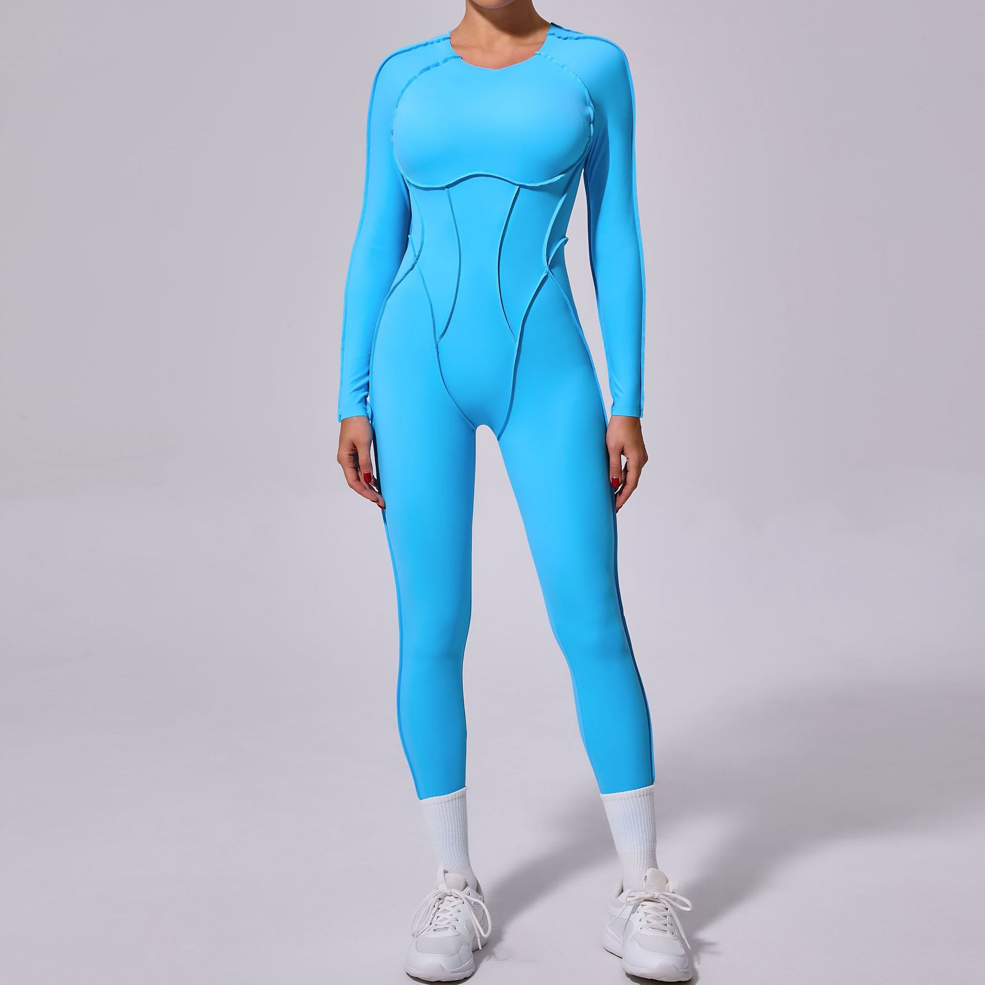 Women's Winter Backless Yoga Jumpsuit For Training And Comfort