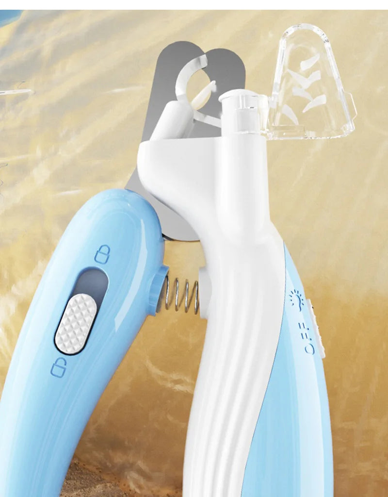 LED Electric Pet Nail Clippers For Safe Precise Trimming