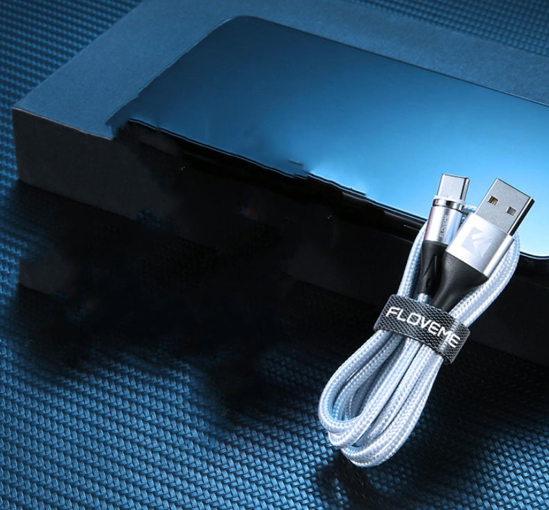 Magnetic Fast Charging Cable With LED Indicator For Multiple Devices