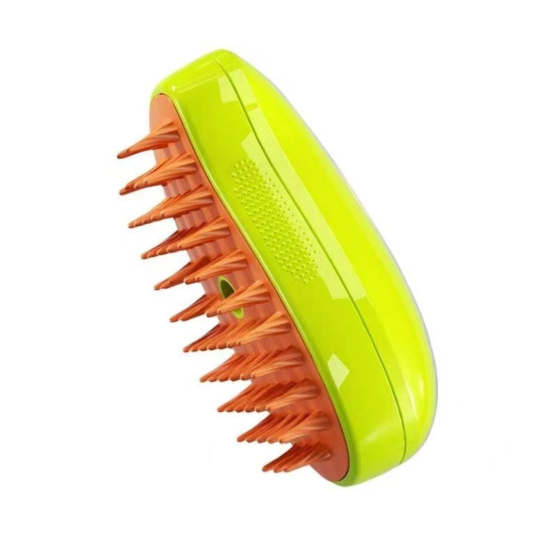 3 In 1 Electric Steam Brush For Grooming And Massage