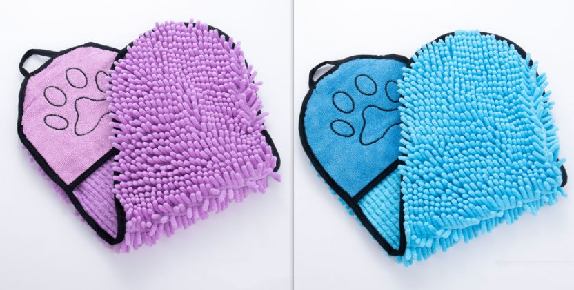 Super Absorbent Microfiber Pet Bath Towel For Quick Drying