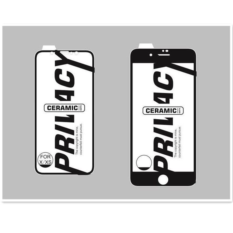 Matte Ceramic Anti Spy Soft Screen Protector For Smartphones