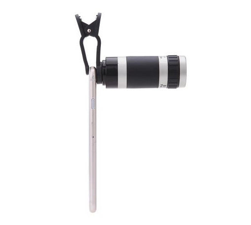8X Optical Zoom Phone Telescope Lens With Clip And Cleaning Cloth