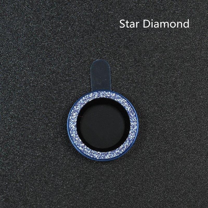 Diamond?Coated Camera Lens Protector For iPhone With Aluminum Alloy Frame