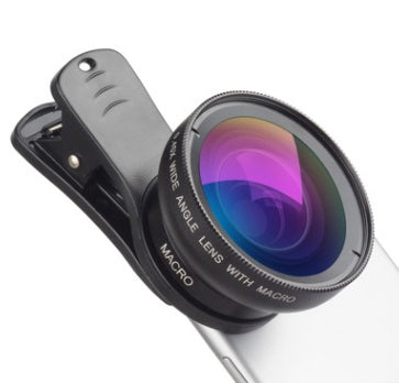 0.45X Wide?Angle And 12.5X Macro Clip?On HD Phone Lens Kit