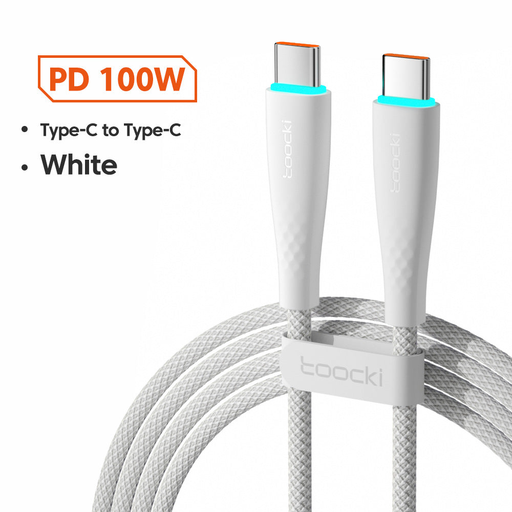 High Power 100W USB C To USB C Fast Charging Cable