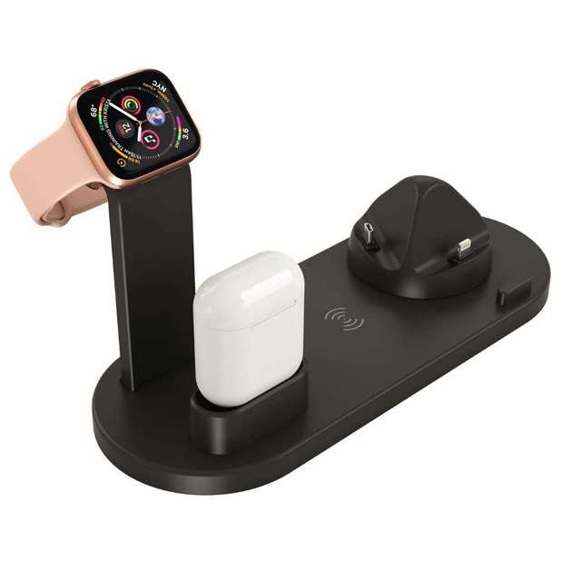 4?In?1 Fast Charging Station With Wireless And Wired Outputs