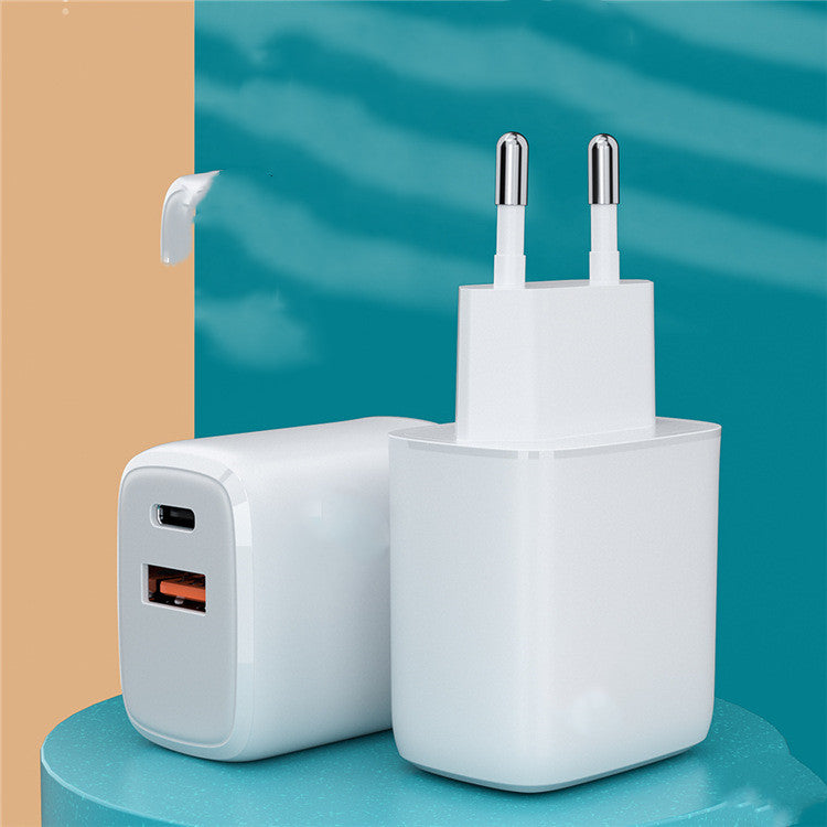 20W Dual?Port Fast Charge Adapter With Smart Protection Technology