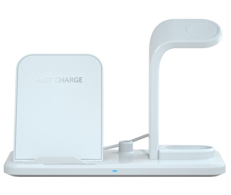 Multi?Device Wireless Charging Bracket With USB Output and Indicator Light