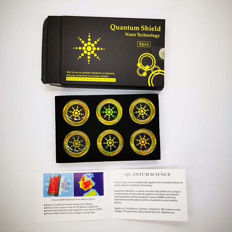 Anti Radiation Electromagnetic Shield Stickers For Mobile Devices