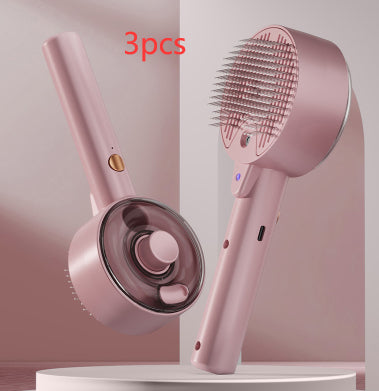 Self Cleaning Steam Brush For Dogs And Cats Grooming