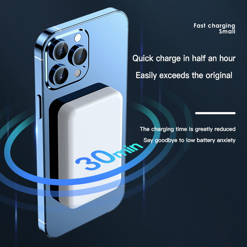 20000mAh Magnetic Wireless Power Bank With 20W Output And Compact Design