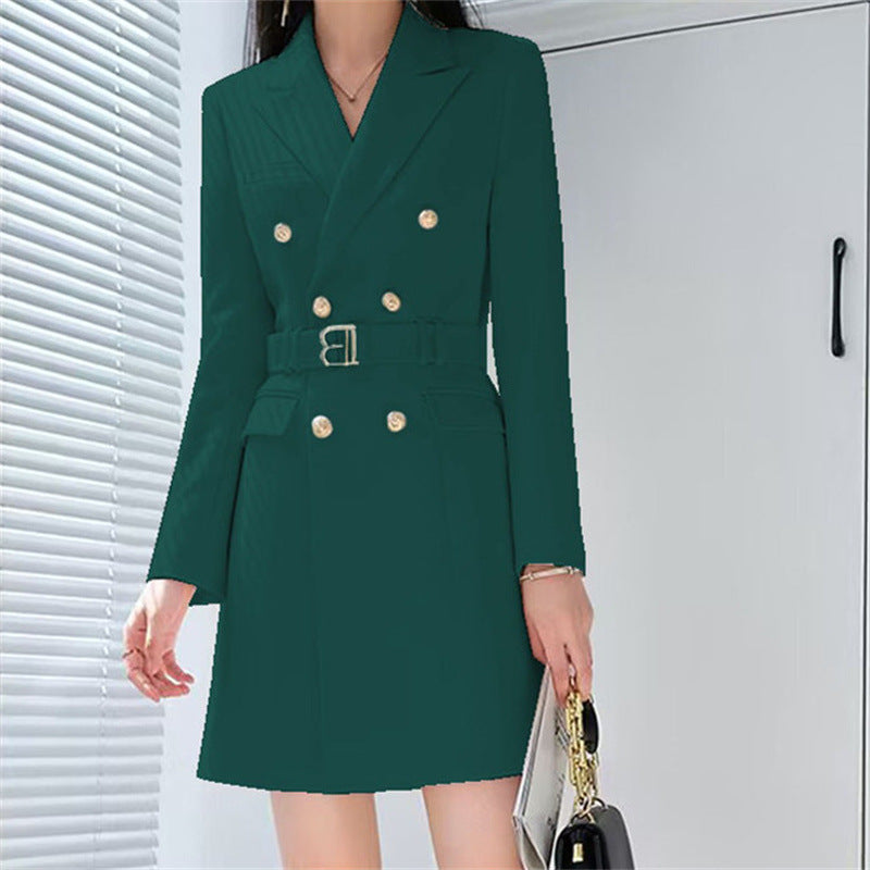 Office Lady Slimming Waist Trimming Top For Professional Looks
