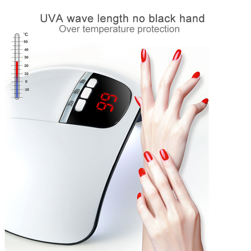 Adjustable Nail Polish Dryer with Timer and Intensity Settings-Theone Apparel