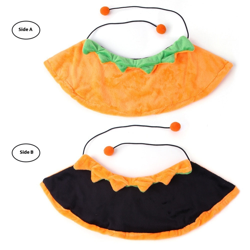 Adorable Pumpkin Jack-O-Lantern Pet Halloween Costume-Style 1-Theone Apparel