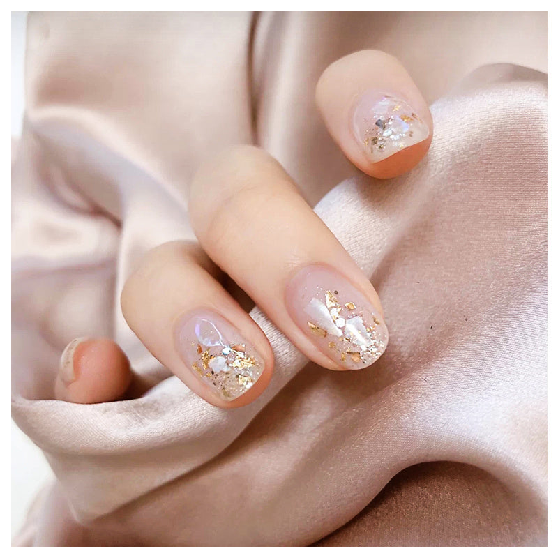Faux Mother of Pearl Iridescent Nail Accessories in Multiple Colors-Theone Apparel
