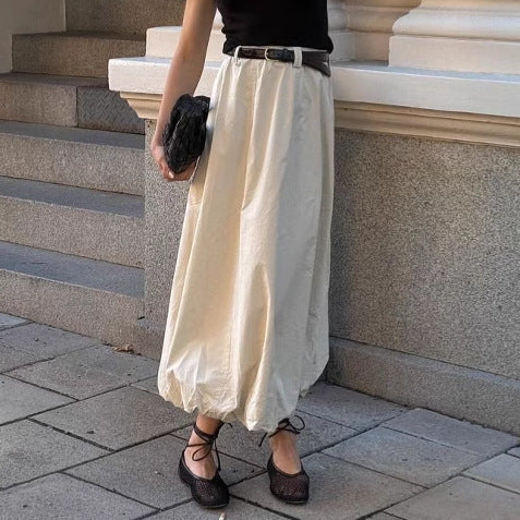 French Inspired Street Style Skirt With Simple Elegance-Theone Apparel