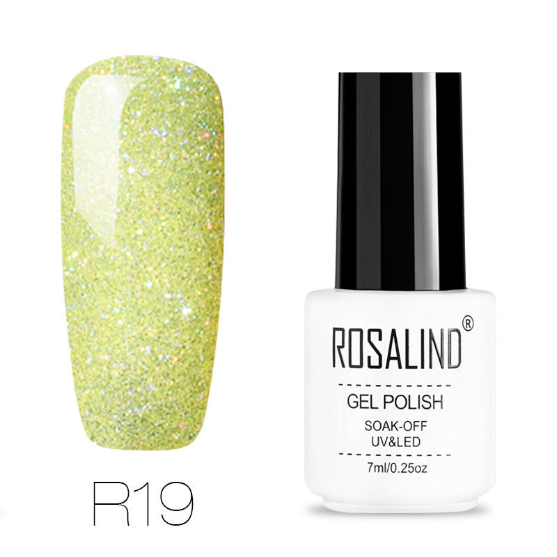 Glittering Stars Sparkly Soak Off Gel Nail Polish-R19-Theone Apparel
