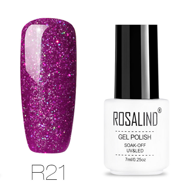 Glittering Stars Sparkly Soak Off Gel Nail Polish-R21-Theone Apparel