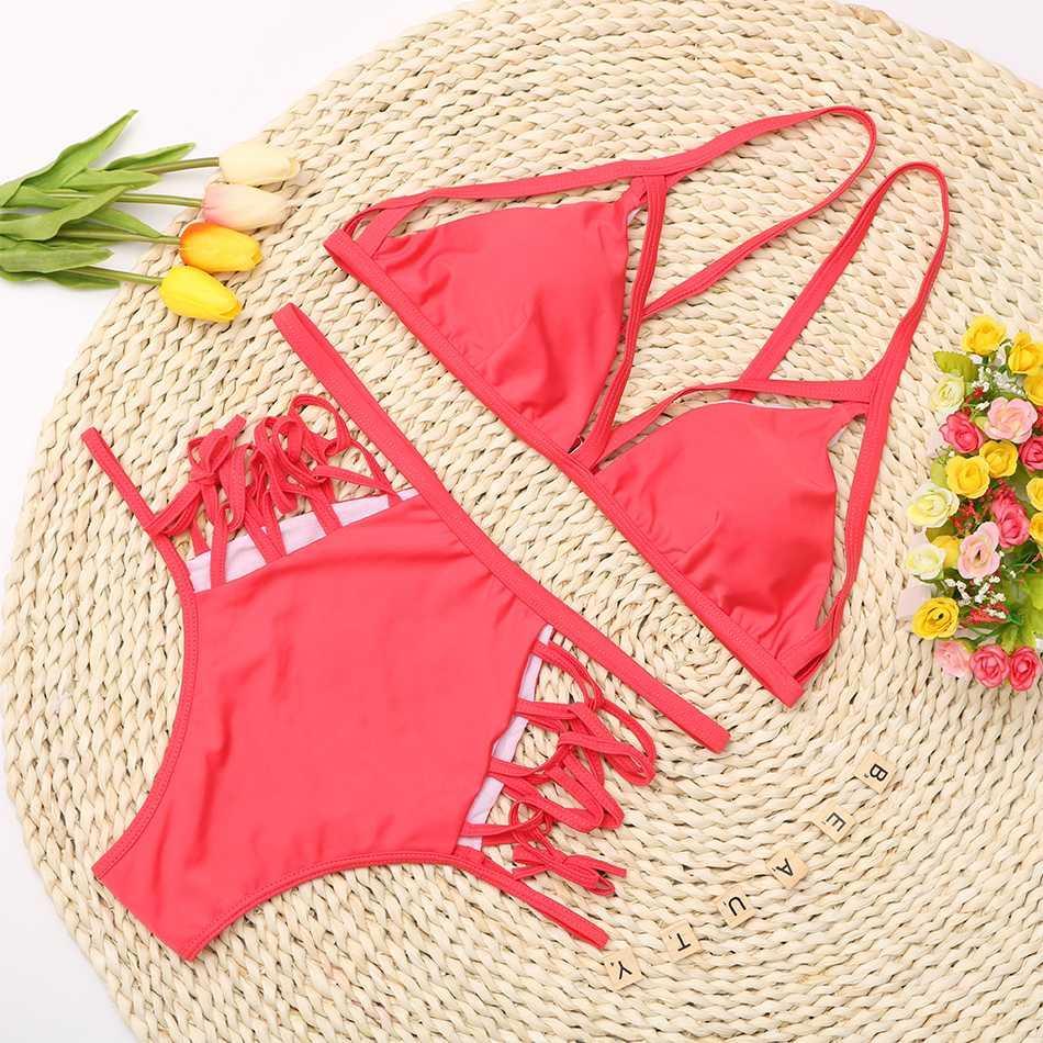 Multi-String Summer Bikini for Modern Stylish Beach Adventures-Theone Apparel