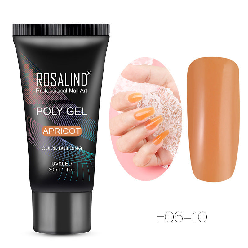 Nail Extension Poly Gel in Neutral Nude Shades-Style 10-Theone Apparel