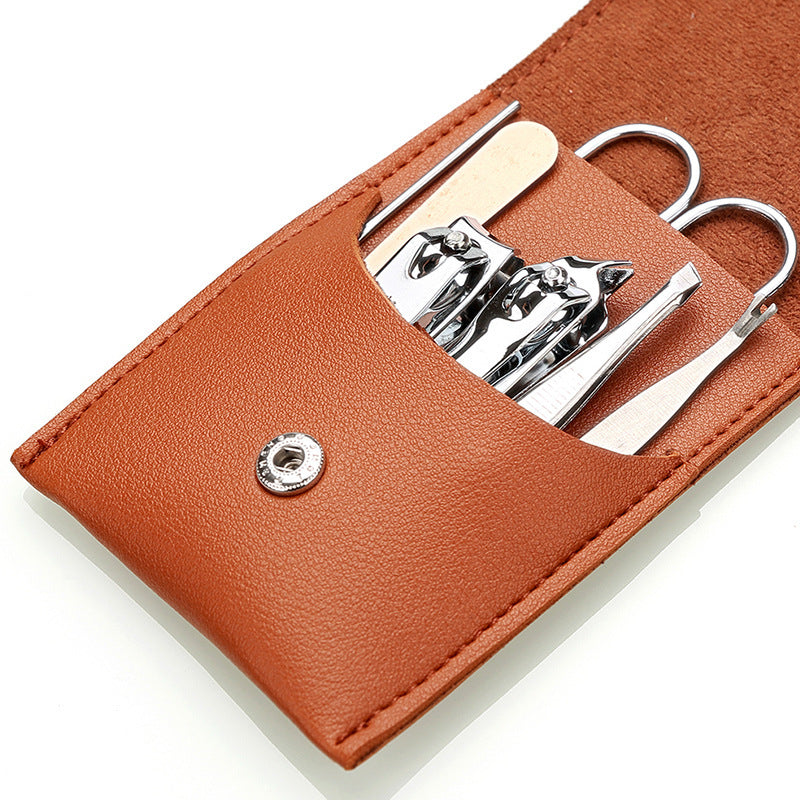 Nail Trimmer and Shaper Tool Kit with Leathery Case-Theone Apparel