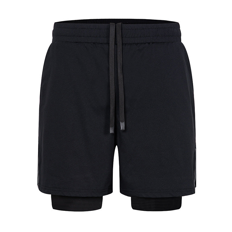 Plaid-Detail Quick-Dry Pants for Ultimate Summer Outdoor Adventures-Black-Theone Apparel