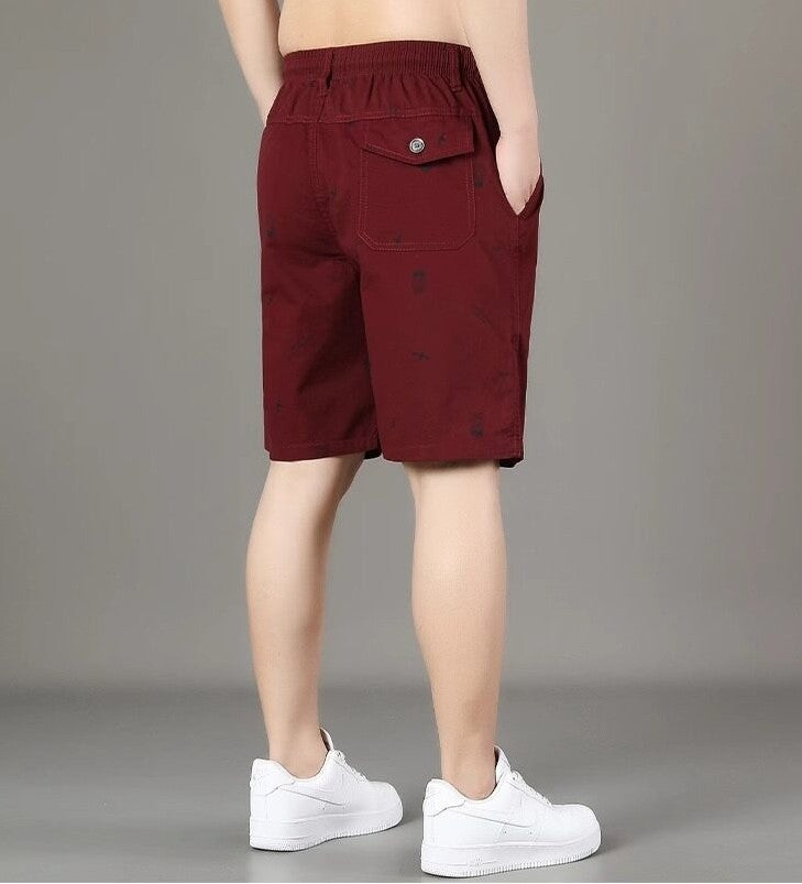 Relaxed Fit Mid-Length Trousers Delivering Laidback Everyday Comfort-Theone Apparel