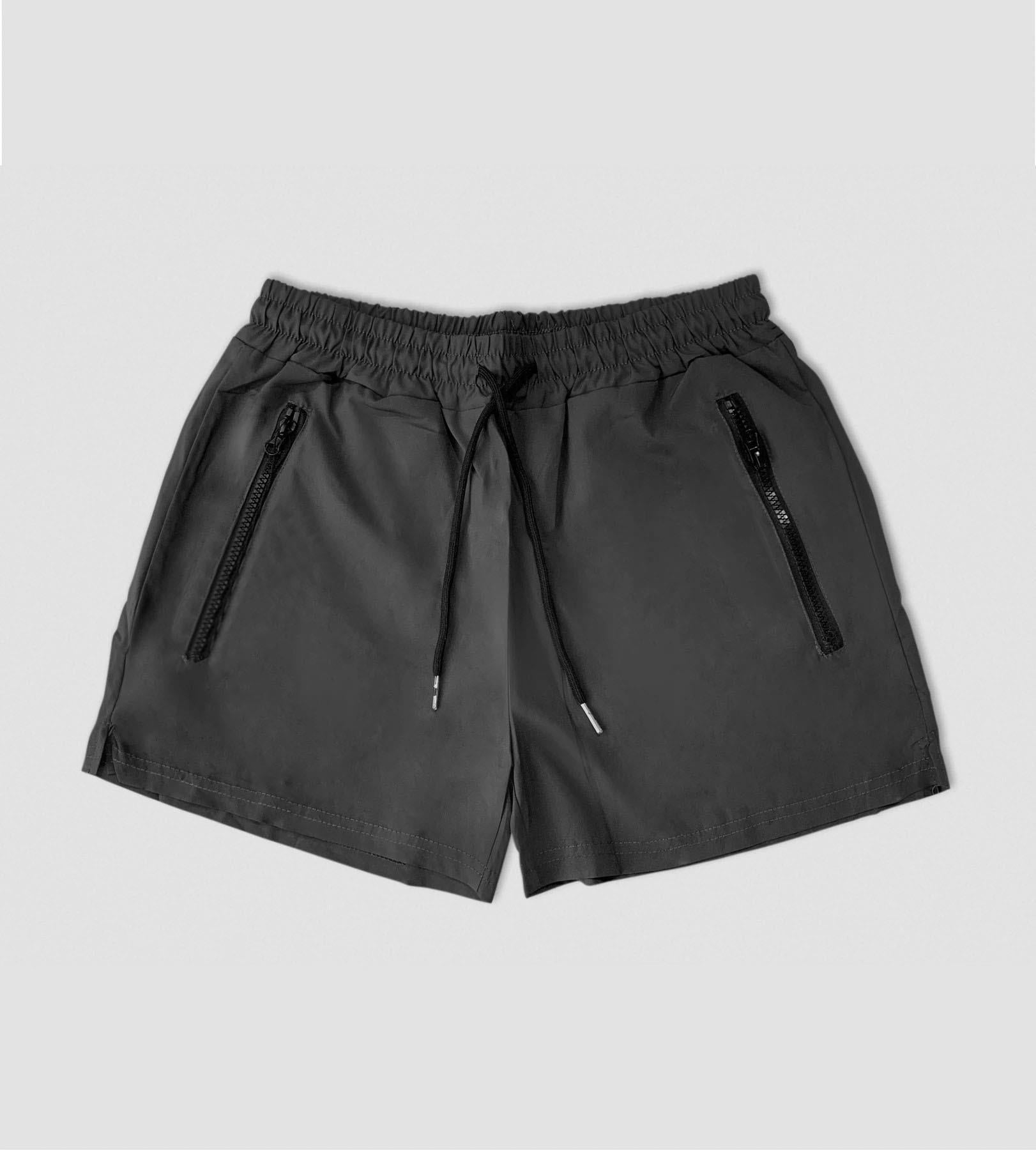 Stylish Sporty Shorts for Trendsetting Summer Athletes-Dark Gray-Theone Apparel