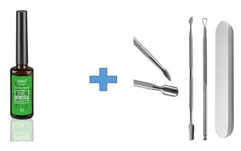 Super Potent Gel Nail Removal Formula for Fast Removal-8m lvinimay+pusher tool-Theone Apparel