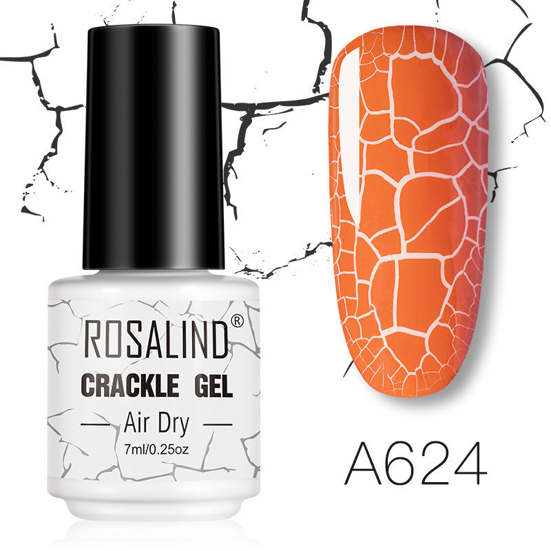 Unique Crackle Gel Quick Dry Nail Polish Top Coat-RTA624-Theone Apparel