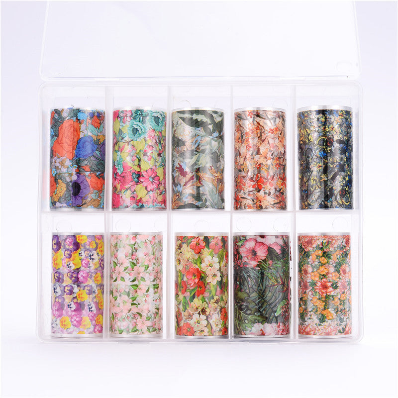 Women's Transfer Paper Floral and Geomtric Design Set-20 style-Theone Apparel