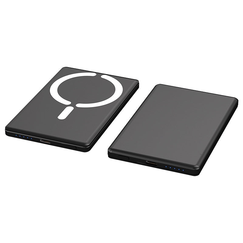 Ultra?Thin Magnetic Power Bank With Alloy Shell And Slim 9mm Body