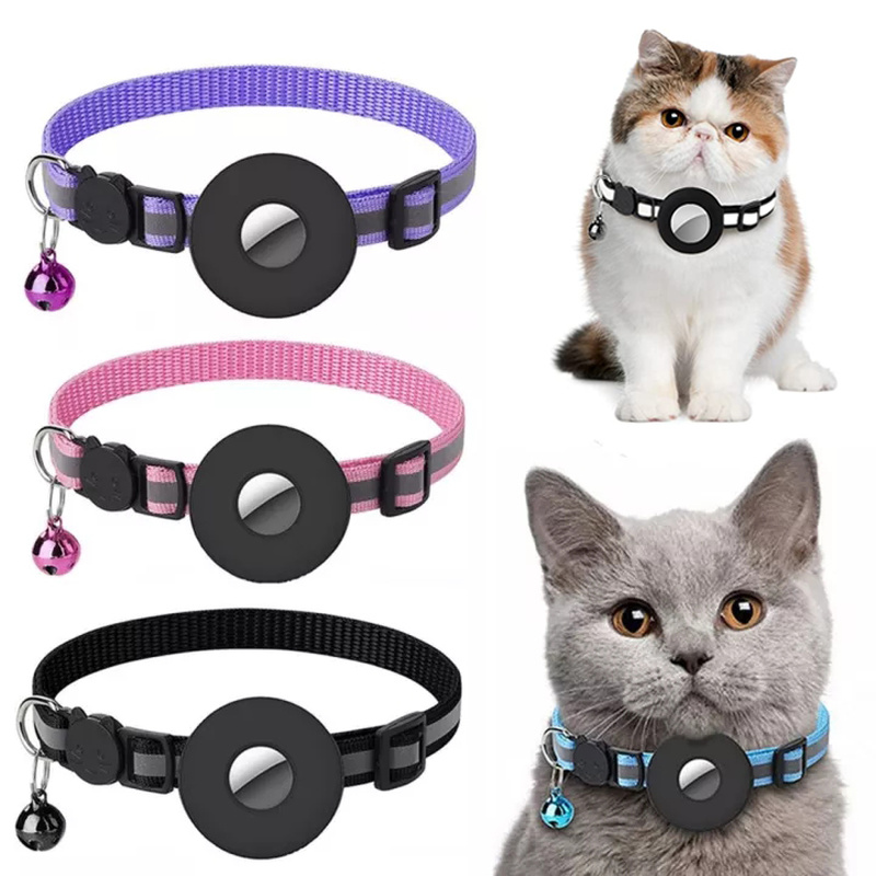 Reflective Waterproof Pet Collar With AirTag Holder Case - THEONE APPAREL